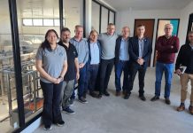 El intendente Maximiliano Suescun visitó el Polo Productivo Social de la UNLP en La Plata